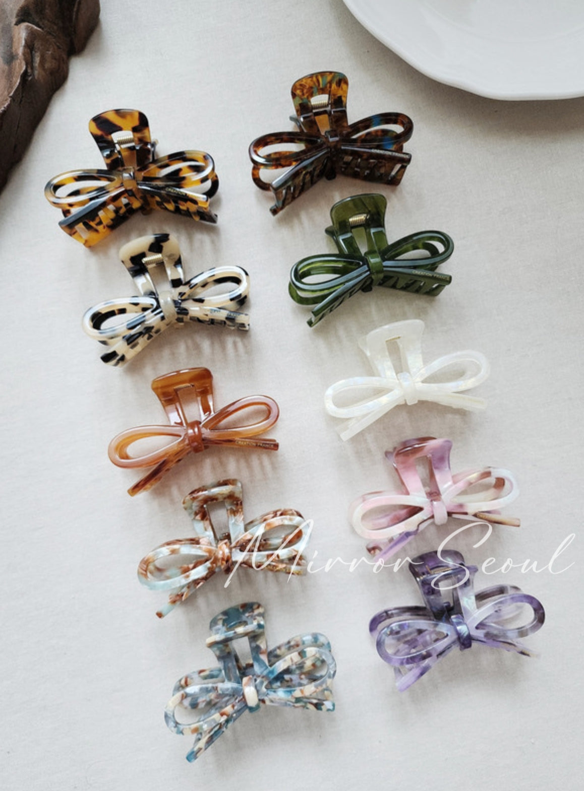 Mirror Acetate Hair Acc