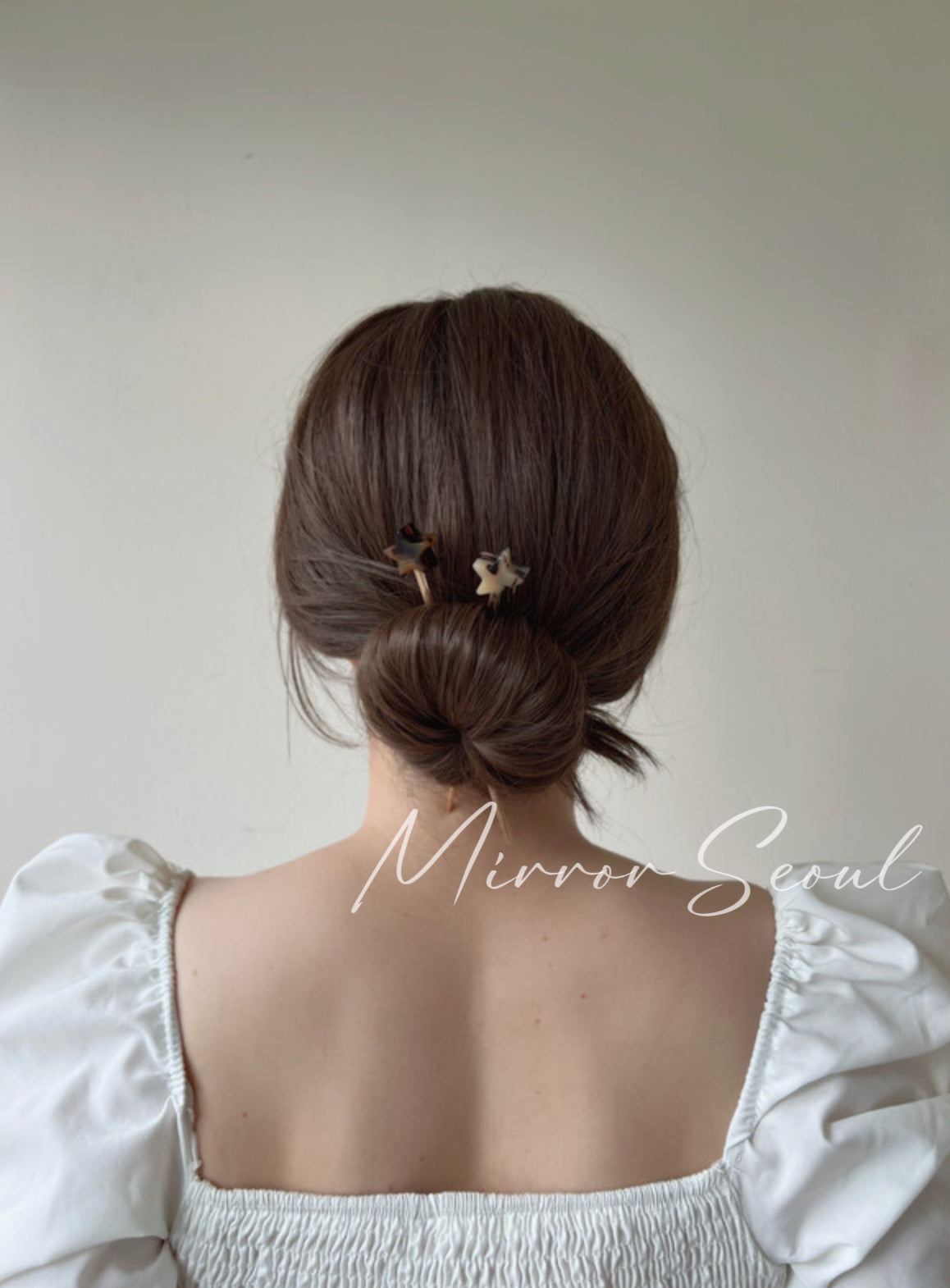 Mirror Acetate Star Hairstick French Hairpin