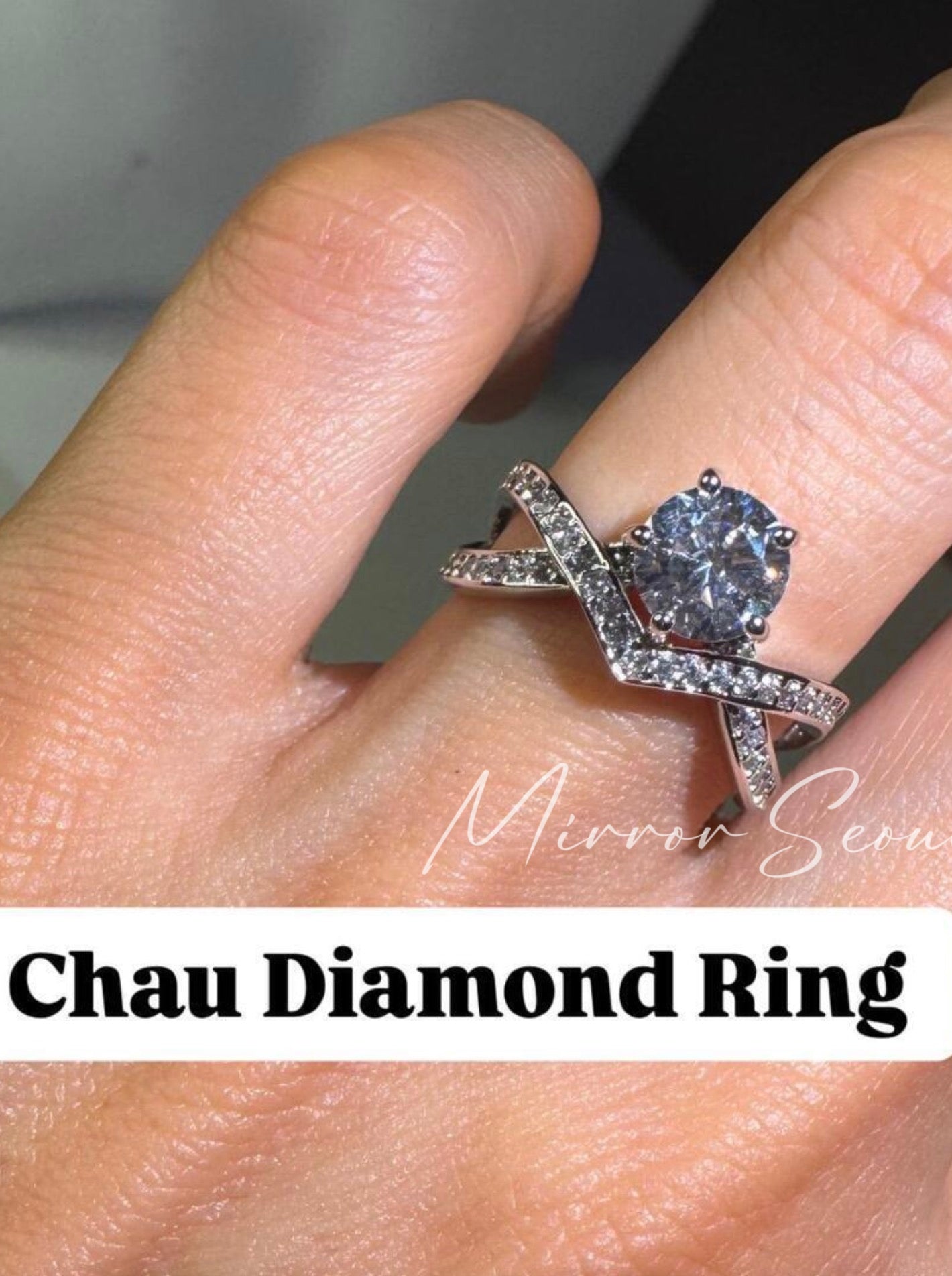 Mirror 14k Gold Plated Ring - Chau Dia Ring